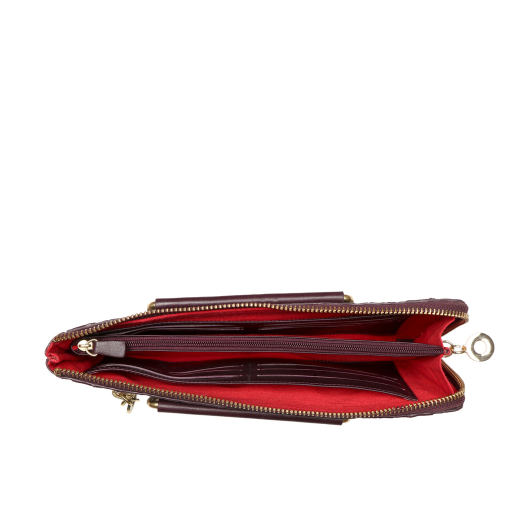 AFFAIR W2 L-ZIP AROUND WALLET - Hidesign